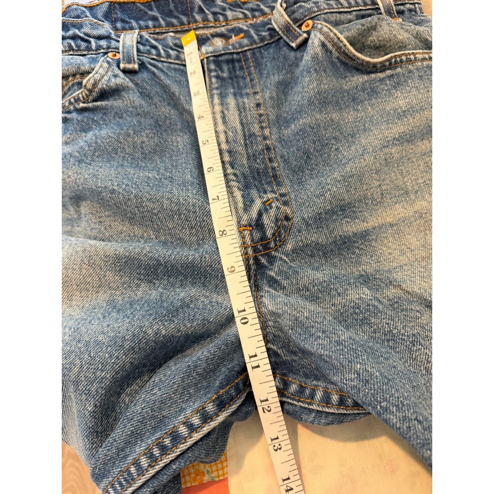 Vintage 90s Levis 505 Orange Tab Jeans Mens 34x31 Made in USA Straight Leg Denim - Picture 11 of 13